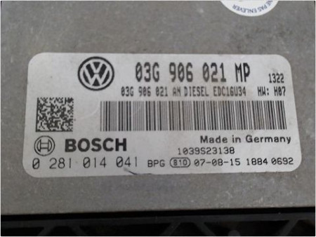 CALCULATEUR MOTEUR VOLKSWAGEN TOURAN