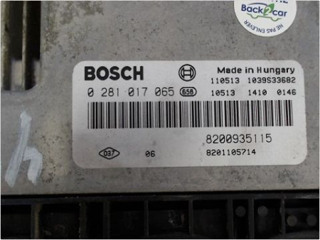 CALCULATEUR MOTEUR RENAULT TRAFIC