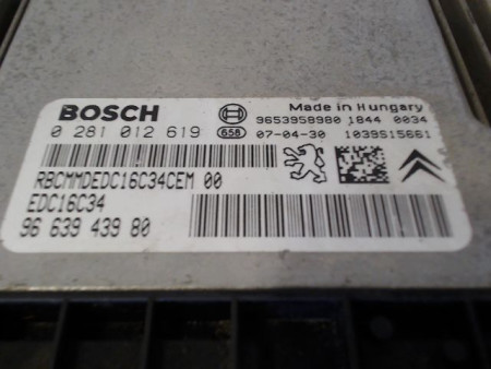 CALCULATEUR MOTEUR PEUGEOT PARTNER