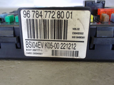 BOITIER GESTION HABITACLE PEUGEOT 308