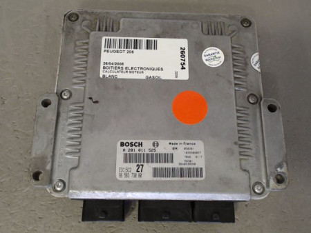 CALCULATEUR MOTEUR PEUGEOT 206