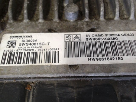 CALCULATEUR MOTEUR CITROEN C8