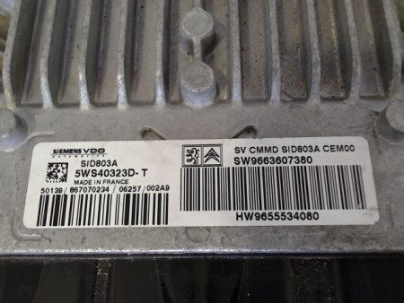 CALCULATEUR MOTEUR PEUGEOT 307