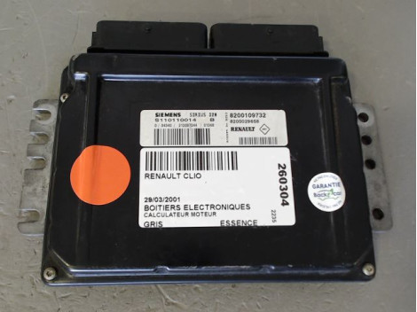 CALCULATEUR MOTEUR RENAULT CLIO
