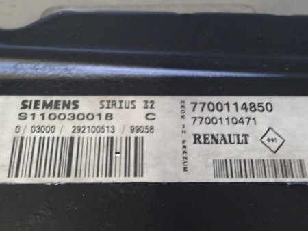 CALCULATEUR MOTEUR RENAULT MEGANE