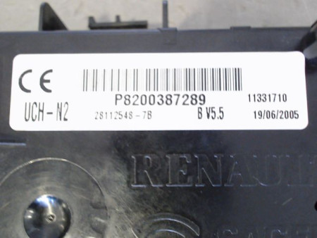 BOITIER GESTION HABITACLE RENAULT CLIO