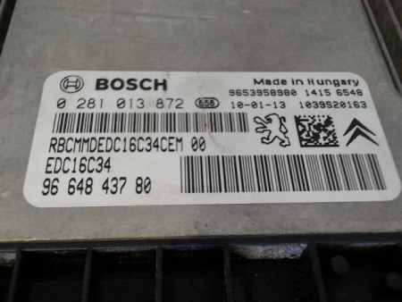 CALCULATEUR MOTEUR CITROEN C3