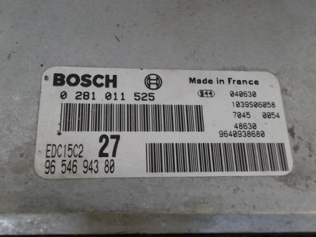 CALCULATEUR MOTEUR PEUGEOT 206