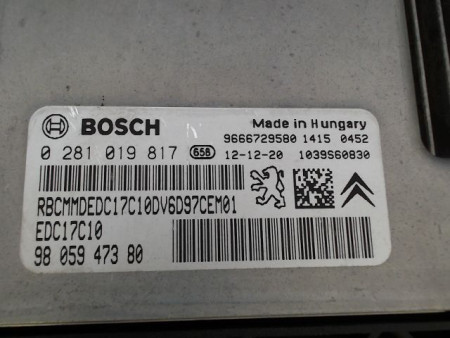 CALCULATEUR MOTEUR PEUGEOT 308