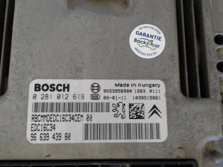 CALCULATEUR MOTEUR PEUGEOT PARTNER