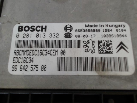 CALCULATEUR MOTEUR PEUGEOT 407