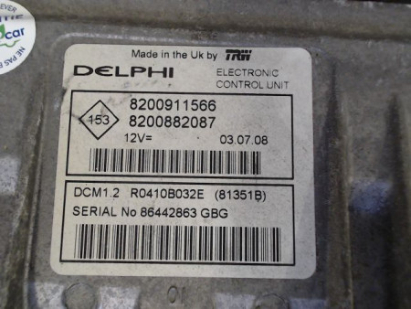 CALCULATEUR MOTEUR RENAULT TWINGO