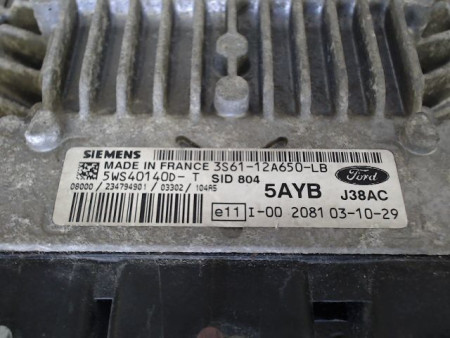 CALCULATEUR MOTEUR MAZDA 2