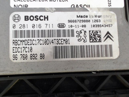 CALCULATEUR MOTEUR PEUGEOT 206