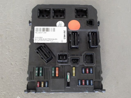 BOITIER GESTION HABITACLE PEUGEOT 206