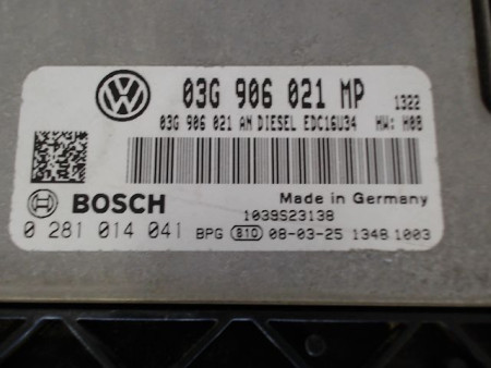 CALCULATEUR MOTEUR VOLKSWAGEN TOURAN