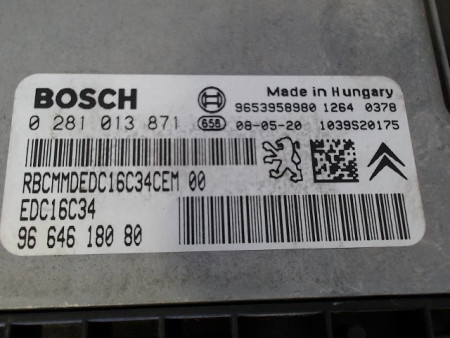 CALCULATEUR MOTEUR PEUGEOT 308