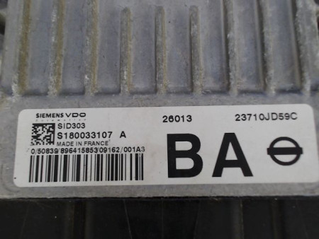 CALCULATEUR MOTEUR NISSAN QASHQAI
