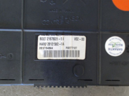 BOITIER GESTION HABITACLE PEUGEOT 307