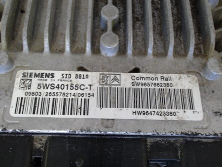 CALCULATEUR MOTEUR PEUGEOT PARTNER