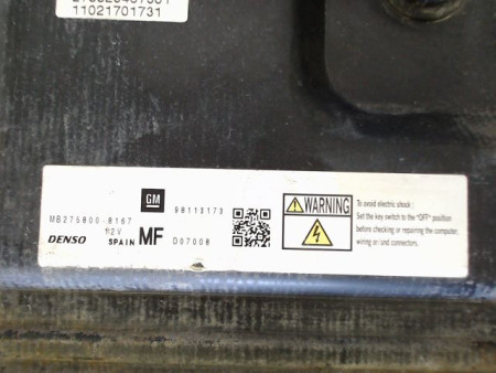 CALCULATEUR MOTEUR OPEL ZAFIRA