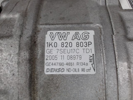 COMPRESSEUR AIR CONDITIONNE VOLKSWAGEN GOLF