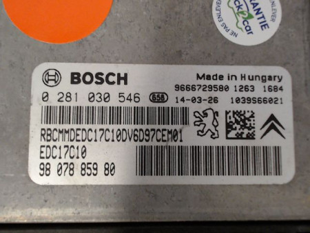 CALCULATEUR MOTEUR PEUGEOT 208