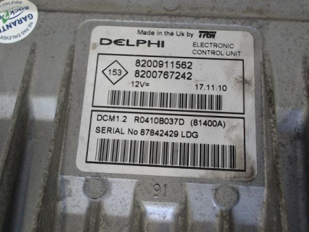 CALCULATEUR MOTEUR RENAULT CLIO