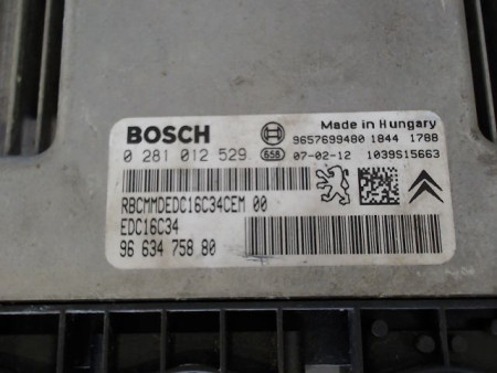 CALCULATEUR MOTEUR CITROEN C3