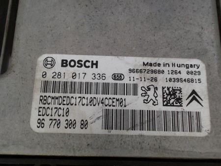 CALCULATEUR MOTEUR PEUGEOT 207