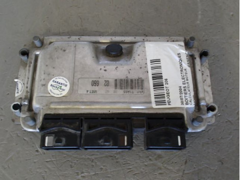 CALCULATEUR MOTEUR PEUGEOT 206