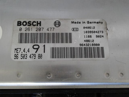 CALCULATEUR MOTEUR PEUGEOT 206