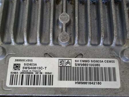 CALCULATEUR MOTEUR CITROEN C4