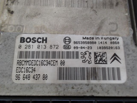 CALCULATEUR MOTEUR PEUGEOT 207