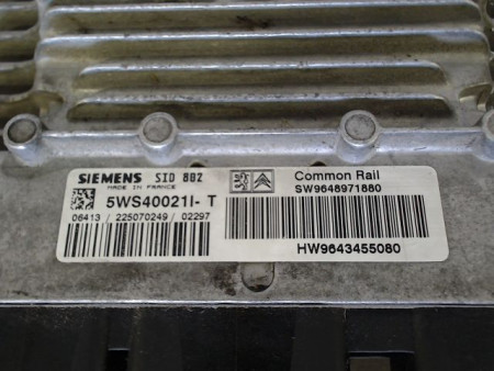CALCULATEUR MOTEUR CITROEN C3
