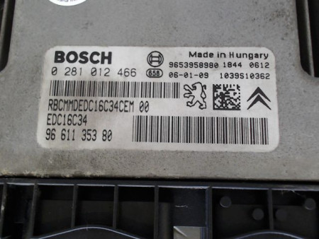 CALCULATEUR MOTEUR CITROEN XSARA