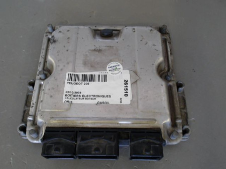 CALCULATEUR MOTEUR PEUGEOT 206