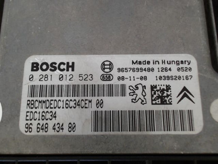 CALCULATEUR MOTEUR CITROEN C3