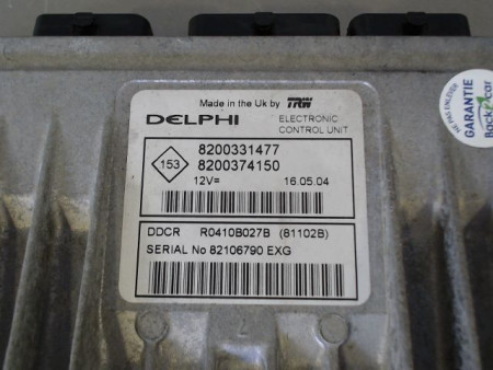 CALCULATEUR MOTEUR RENAULT CLIO