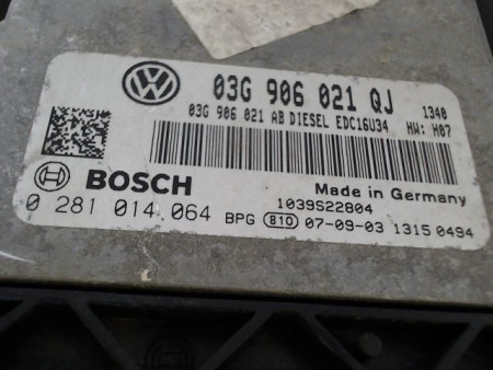 CALCULATEUR MOTEUR VOLKSWAGEN GOLF