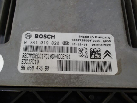 CALCULATEUR MOTEUR PEUGEOT 208
