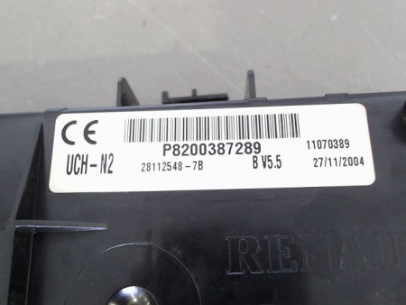 BOITIER GESTION HABITACLE RENAULT CLIO