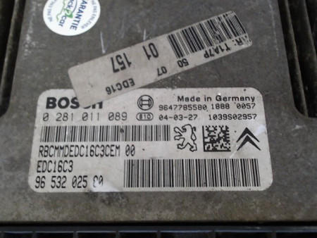 CALCULATEUR MOTEUR PEUGEOT 206