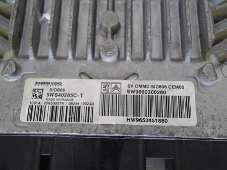 CALCULATEUR MOTEUR CITROEN C3