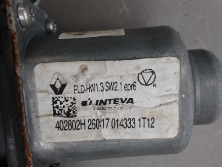 MECANISME LEVE-GLACE AVANT GAUCHE RENAULT MEGANE