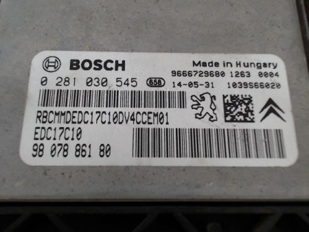 CALCULATEUR MOTEUR PEUGEOT 208
