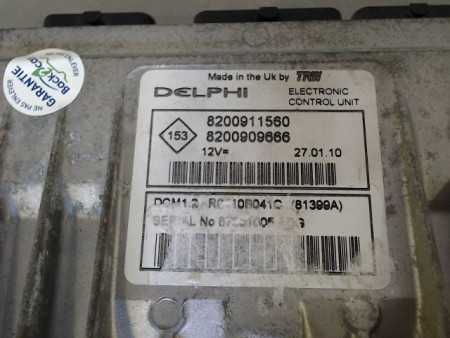 CALCULATEUR MOTEUR RENAULT KANGOO