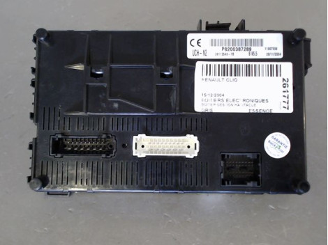 BOITIER GESTION HABITACLE RENAULT CLIO