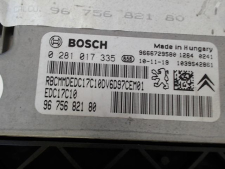 CALCULATEUR MOTEUR CITROEN C4