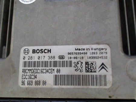 CALCULATEUR MOTEUR CITROEN C3